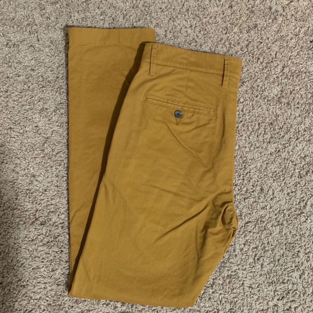 Men’s Goodfellow (from Target) Yellow Chino Pants
